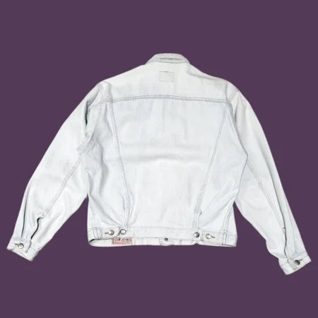 Vintage RIFLE Light Blue Denim Jacket L