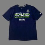 NIKE SEATTLE SEAHAWKS SUPER BOWL CHAMPIONS NFL T-Shirt M