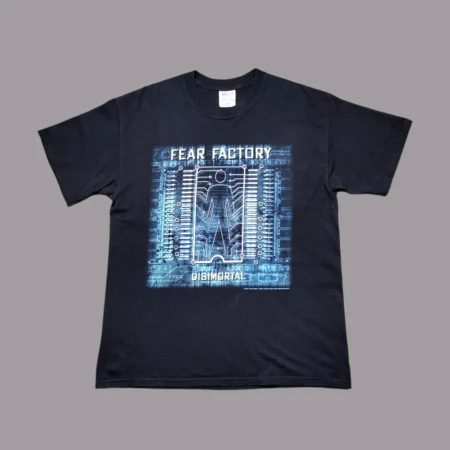 Rare Vintage 2001 FEAR FACTORY DIGIMORTAL T-Shirt L