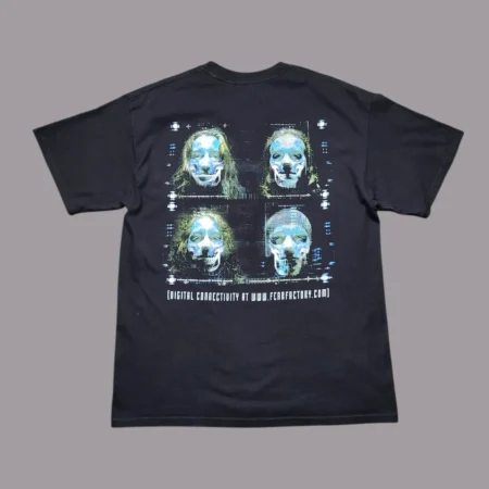 Rare Vintage 2001 FEAR FACTORY DIGIMORTAL T-Shirt L