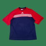 Vintage 90s ADIDAS Colorblock T-Shirt L