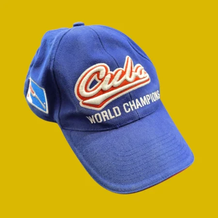 Vintage CUBA WORLD CHAMPIONS Baseball Cap