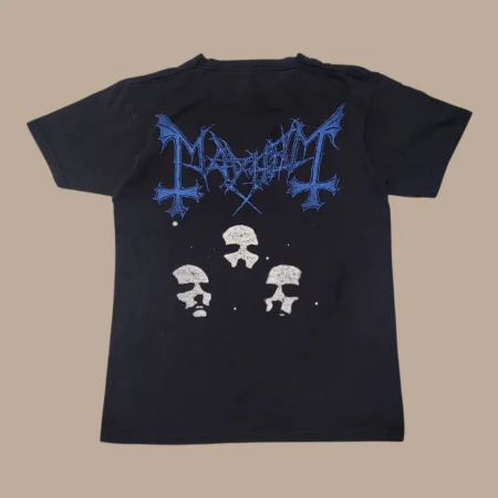 Vintage & Faded MAYHEM Black T-Shirt S-M