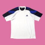 Vintage Y2K ADIDAS White T-Shirt M