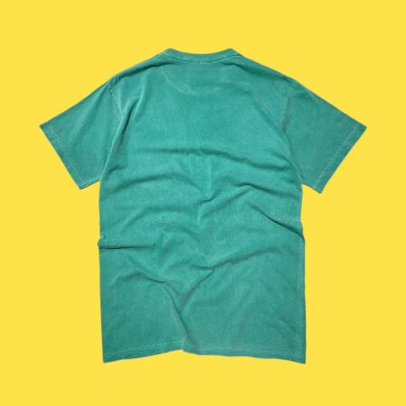 COMFORT COLORS Washed Blue-Green Graphic T-Shirt M