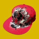 DISNEY MICKEY MOUSE Red Baseball Cap Size Adult