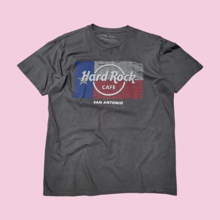 HARD ROCK CAFE SAN ANTONIO Grey T-Shirt L