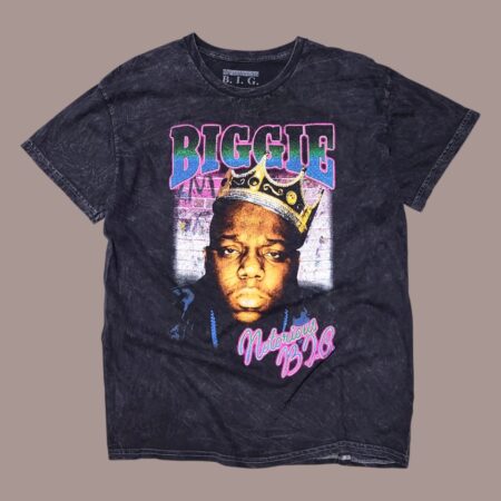 NOTORIOUS B.I.G. Washed Graphic T-Shirt M-L