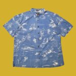 QUICKSILVER WATERMAN Hawaiian Short Sleeve Shirt XL-XXL