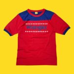 Rare Vintage 70s/80s Wrangler Red Blue Sellout T-shirt S-M
