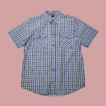 Vintage DICKIES Checked Short Sleeve Shirt XL