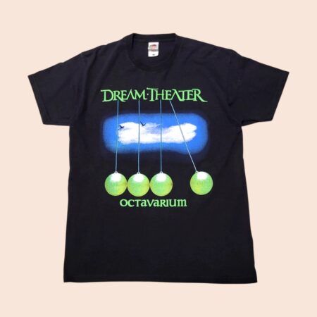 Vintage DREAM THEATER OCTAVARIUM Black T-Shirt M-L