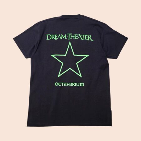 Vintage DREAM THEATER OCTAVARIUM Black T-Shirt M-L