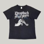 Vintage DROPKICK MURPHYS Faded Black T-Shirt M