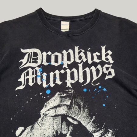 Vintage DROPKICK MURPHYS Faded Black T-Shirt M