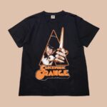 Vintage FRUIT OF THE LOOM CLOCKWORK ORANGE Graphic T-Shirt M-L