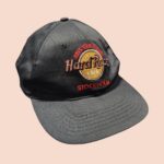 Vintage HARD ROCK CAFE STOCKHOLM Snapback Cap One Size