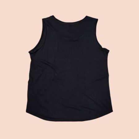 Vintage LEVI'S Black Big Logo Tank Top L