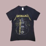 Vintage METALLICA Faded Black T-Shirt S