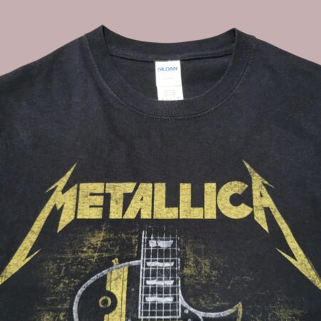 Vintage METALLICA Faded Black T-Shirt S