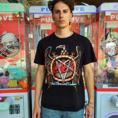 Vintage SLAYER Black T-Shirt L