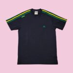 Vintage Y2K ADIDAS Blue T-Shirt M