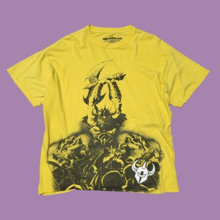 Vintage Y2K DARKSTAR Yellow Graphic T-Shirt L