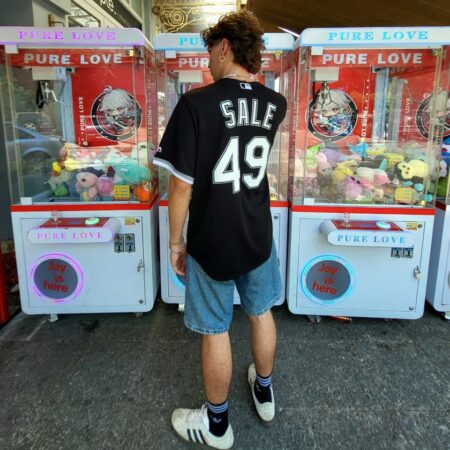 CHICAGO WHITE SOX CHRIS SALE MLB x MAJESTIC Baseball Jersey L