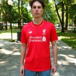 LIVERPOOL x NEW BALANCE 2015-2016 Home Jersey L