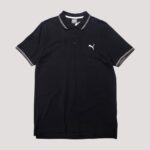 Puma Black Polo T-Shirt L
