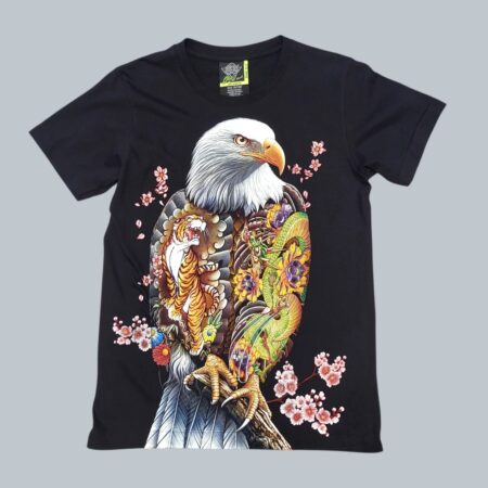 Rock Eagle Glow in the Dark Graphic T-Shirt S