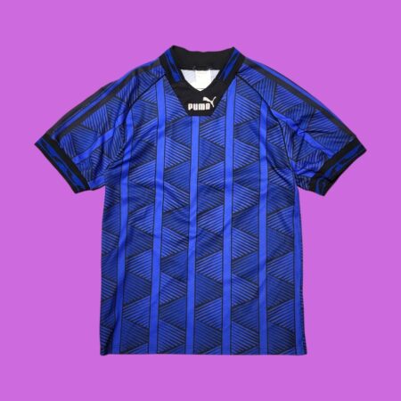 Vintage 80s/90s PUMA Patterned Football Jersey XS