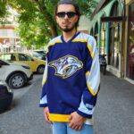 Vintage NASHVILLE PREDATORS x CCM NHL Hockey Jersey XL