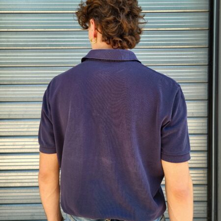 Vintage POLO RALPH LAUREN Faded Blue Polo T-shirt M-L