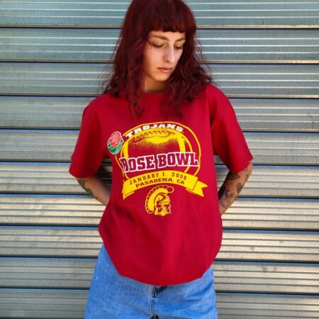 Vintage USC Trojans x Majestic NCAA T-Shirt M