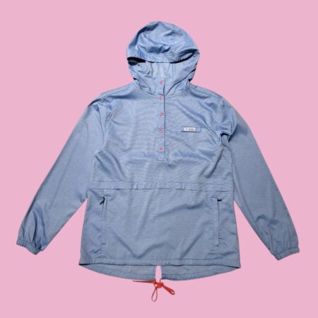 Columbia 1/2 Snap Button Pullover Windbreaker M