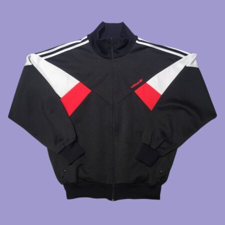 Vintage 80s/90s Adidas Colorblock Track Top L-XL