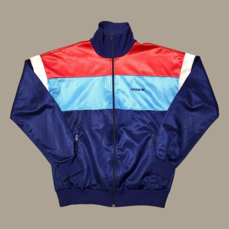 Vintage 80s/90s Adidas Colorblock Track Top S