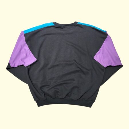 Vintage 90s Adidas Colorblock Trefoil Boxy Fit Sweatshirt XL