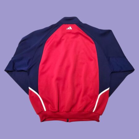 Vintage 90s/Y2K Adidas Colorblock Track Top L-XL