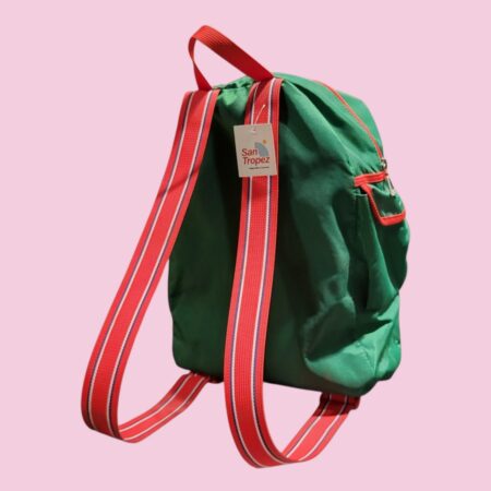 Vintage Seven Green Backpack