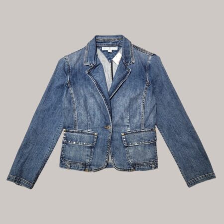 Vintage Tommy Hilfiger Women's Denim Jacket S-M