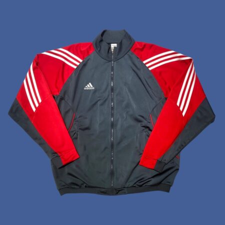 Vintage Y2K Adidas Colorblock Track Top L-XL