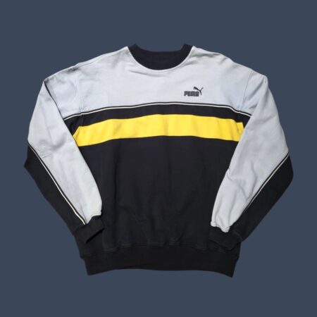 Vintage Y2K Puma Colorblock Sweatshirt M