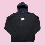 Air Jordan Black Center Logo Hoodie L
