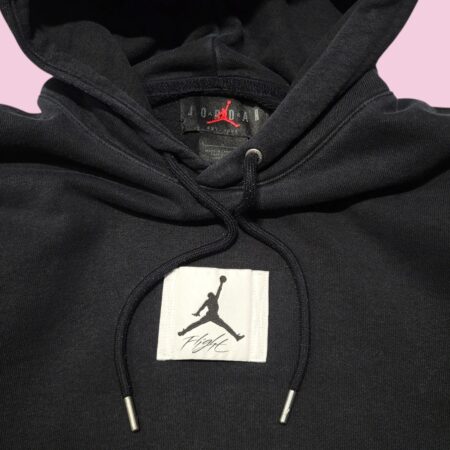Air Jordan Black Center Logo Hoodie L