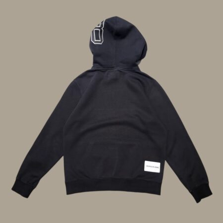 Calvin Klein Jeans Black Spellout Hoodie M