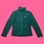 Columbia Women's Green Full Zip Fleece M