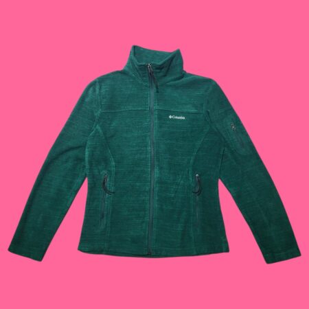 Columbia Women's Green Full Zip Fleece M