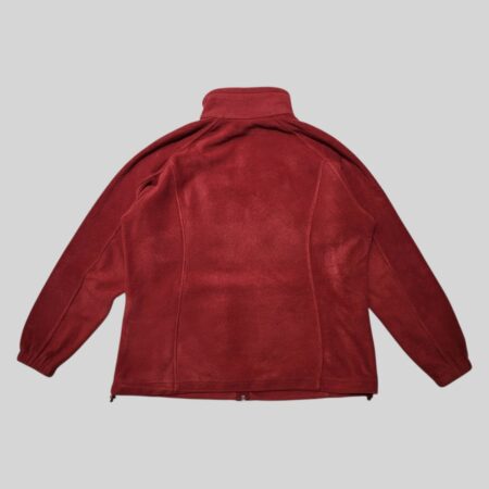 Columbia Women's Red Full Zip Fleece XL